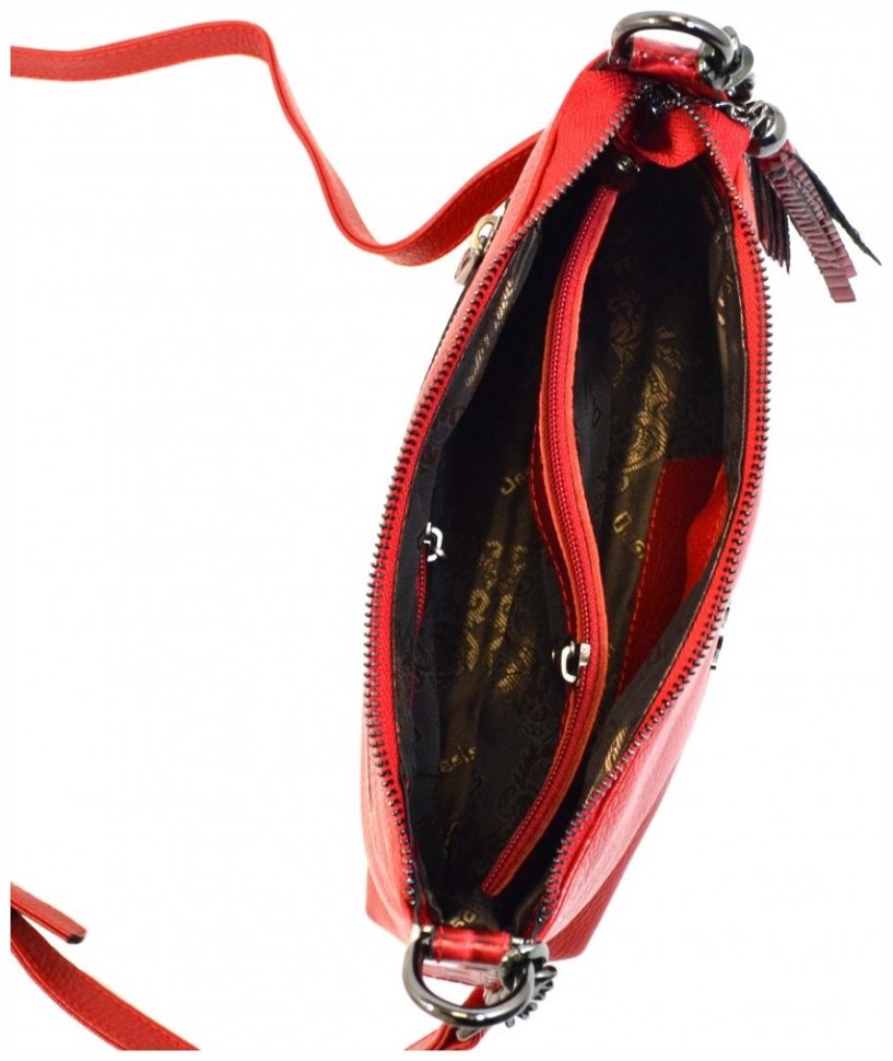 Стильная женская сумка из натуральной фактурной кожи Desisan 81071 modnotak фото №4