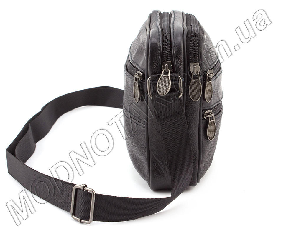 Чоловіча недорога сумка з натуральної шкіри Leather Collection (10150)