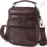 Мужская недорогая сумочка из натуральной кожи Leather Collection (10177) - 5