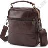 Мужская недорогая сумочка из натуральной кожи Leather Collection (10177) - 3