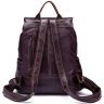 Удобный повседневный кожаный рюкзак с клапаном VINTAGE STYLE (14874) - 3