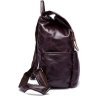 Удобный повседневный кожаный рюкзак с клапаном VINTAGE STYLE (14874) - 4