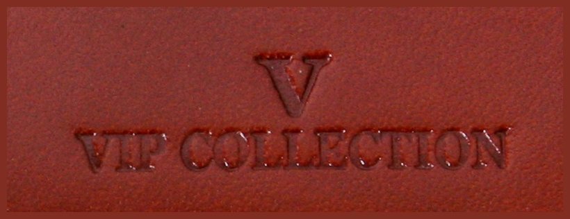 Кожаная ключниця Newport коньячного цвета Vip Collection 102571 (на кнопке) modnotak фото №4