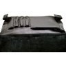 Мужская кожаная сумка с отделением для ноутбука в черном цвете TARWA (19809) - 6
