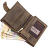 Мужское портмоне светло-коричневого цвета из винтажной кожи Tony Bellucci (10663) - 7