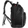 Городской вместительный рюкзак с отдельным кармашком для ноутбука до 16" черно-серого цвета Wenger Synergy 103471 modnotak фото - 4
