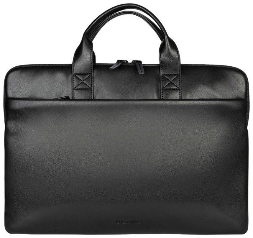 Стильная нейлоновая сумка для ноутбука до 16" с плечевым ремнем Tucano Isotta черного цвета 103571 фото №1 Стильная нейлоновая сумка для ноутбука до 16" с плечевым ремнем Tucano Isotta черного цвета 103571 modnotak фото №1