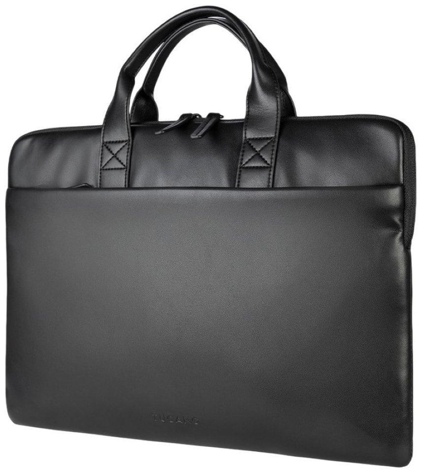 Стильная нейлоновая сумка для ноутбука до 16" с плечевым ремнем Tucano Isotta черного цвета 103571 фото №2 Стильная нейлоновая сумка для ноутбука до 16" с плечевым ремнем Tucano Isotta черного цвета 103571 modnotak фото №2