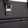 Черная мужская сумка для ноутбука из натуральной кожи с ручками Tiding Bag (15819) - 5