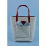 Фетровий жіноча сумка шоппер з шкіряними вставками BlankNote D.D. (12672) - 2