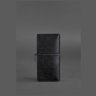Черный купюрник из фактурной кожи вертикального типа BlankNote Blackwood (12585) - 5