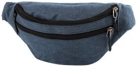 Мужская сумка из прочного текстиля на пояс Bordlite JBBB синего цвета 94271
