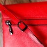 Зручна червона сумка жіноча на плече з натуральної шкіри KARYA (2420857) - 10