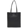 Містка жіноча сумка-шопер з натуральної шкіри чорного кольору Borsa Leather 94671 фото №1 Містка жіноча сумка-шопер з натуральної шкіри чорного кольору Borsa Leather 94671 modnotak фото - 1