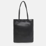 Містка жіноча сумка-шопер з натуральної шкіри чорного кольору Borsa Leather 94671 фото №3 Містка жіноча сумка-шопер з натуральної шкіри чорного кольору Borsa Leather 94671 modnotak фото - 3