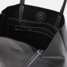 Містка жіноча сумка-шопер з натуральної шкіри чорного кольору Borsa Leather 94671 фото №5 Містка жіноча сумка-шопер з натуральної шкіри чорного кольору Borsa Leather 94671 modnotak фото - 5