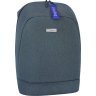 Чоловічий рюкзак для ноутбука 15 дюймів із сірого текстилю Bagland (55671) - 1
