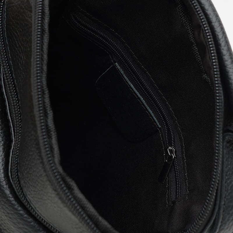 Мужская солидная сумка-барсетка из натуральной кожи с ручкой Keizer (21351)