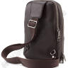 Удобный кожаный рюкзак коричневого цвета HT Leather (11638) - 2