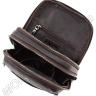 Удобный кожаный рюкзак коричневого цвета HT Leather (11638) - 6