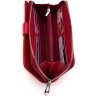 Большой женский кожаный кошелек красного цвета ST Leather 1767371 - 8