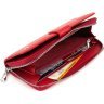 Великий жіночий шкіряний гаманець червоного кольору ST Leather 1767371 - 9