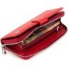 Великий жіночий шкіряний гаманець червоного кольору ST Leather 1767371 - 11