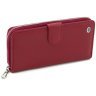 Великий жіночий шкіряний гаманець червоного кольору ST Leather 1767371 - 1