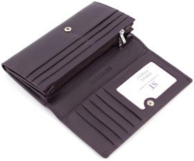 Жіночий гаманець середнього розміру на кнопці ST Leather (16535)