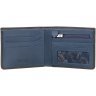 Черное классическое мужское портмоне из натуральной кожи с RFID - Visconti 69071 - 5