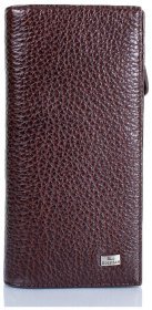 Большой мужской купюрник из качественной кожи флотар Desisan 80472 коричневого цвета