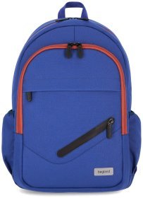 Міський рюкзак з текстилю Оксфорд синього кольору Bagland 111372