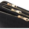 Оригинальная женская сумка-кроссбоди черного цвета из эко-кожи Vintage (18701) - 6