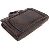 Мужская деловая сумка-портфель из натуральной кожи темно-коричневого цвета KARYA (21741) - 5