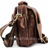 Небольшая кожаная мужская сумка Leather Bag Collection (10118) - 5