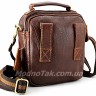 Небольшая кожаная мужская сумка Leather Bag Collection (10118) - 2