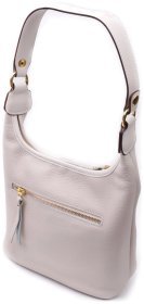 Женская сумка на плечо из натуральной кожи Vintage 22628 Белая