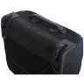 Текстильная дорожная сумка черного цвета на колесах Vip Collection 102672 modnotak фото - 5
