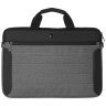 Стильная сумка из водоотталкивающего нейлона для ноутбука до 16" 2E Practic серого цвета 103472 modnotak фото - 3