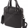 Вертикальная мужская кожаная сумка делового стиля (вмещает А4) H.T Leather (10348) - 7