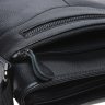 Чоловіча чорна шкіряна сумка-планшет через плече Borsa Leather (21923) - 7