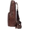 Сумка слінг з однією лямкою Ashwood 94172 коричнева фото №5 Сумка слінг з однією лямкою Ashwood 94172 коричнева modnotak фото - 5