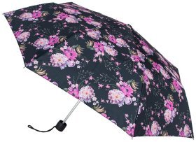 Женский складной зонт Fulton Minilite-2 Delicate Floral (Принт Нежные цветы) 94372