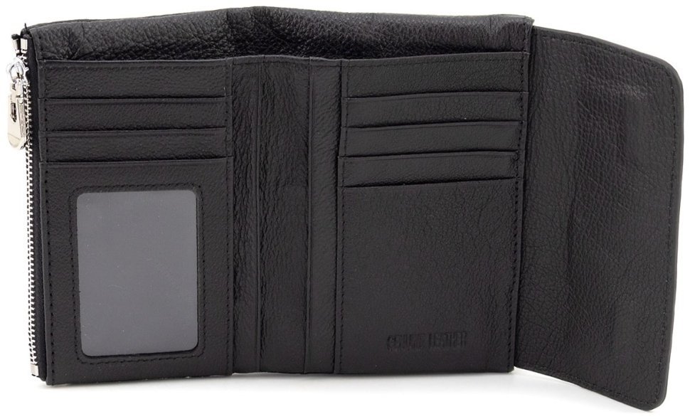 Женское кожаное портмоне ST Leather 94572 черное modnotak фото №2