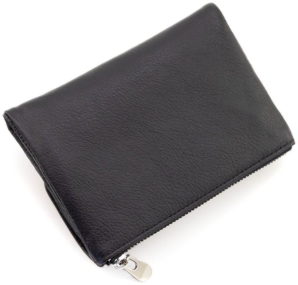 Женское кожаное портмоне ST Leather 94572 черное modnotak фото №4