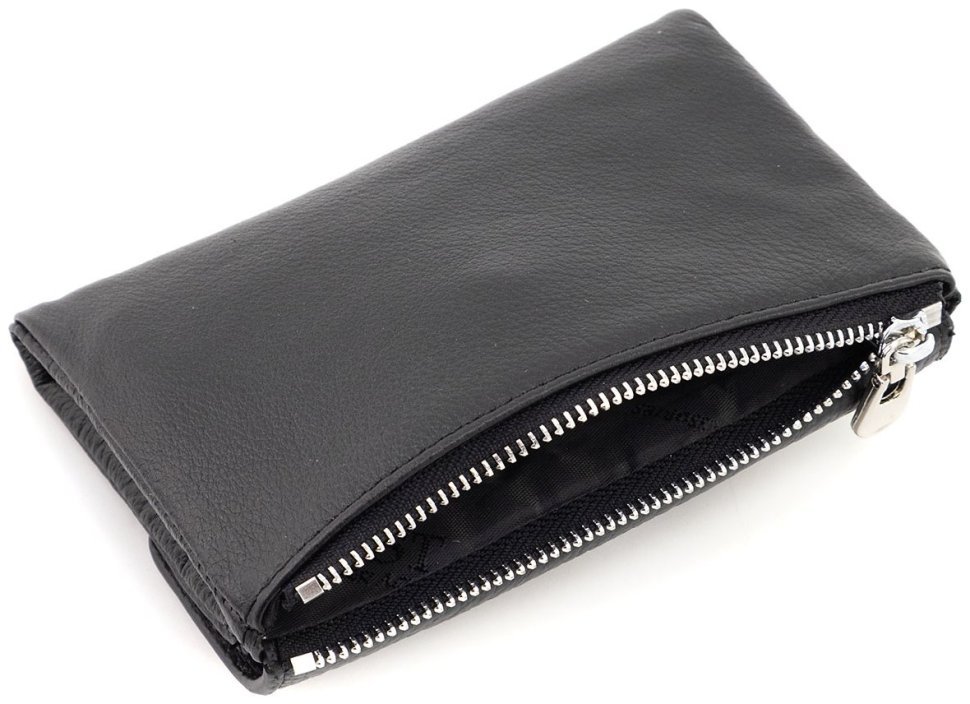 Женское кожаное портмоне ST Leather 94572 черное modnotak фото №5