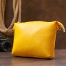 Женская сумка кроссбоди из натуральной кожи в желтом цвете Shvigel (16344) - 7
