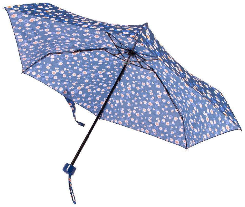 Зонт женский Fulton Soho-2 L859 Shadow Bloom (Механика, синий с цветочным принтом) 94872 modnotak фото №3