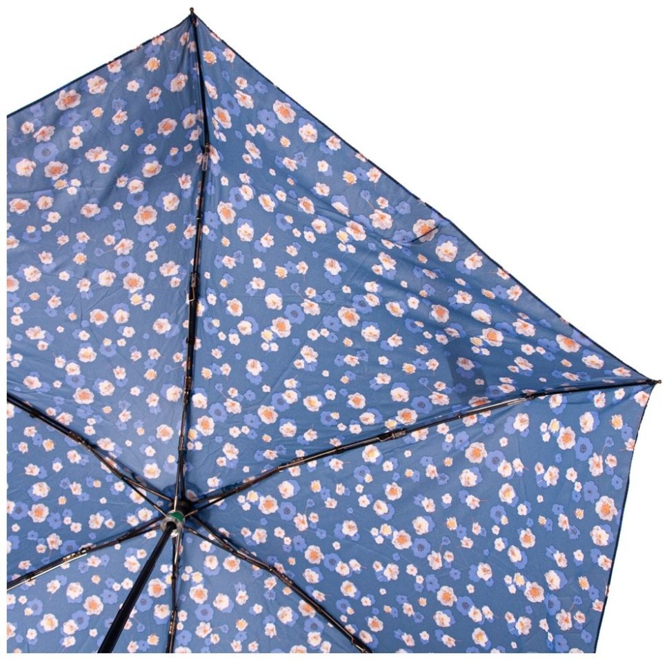 Зонт женский Fulton Soho-2 L859 Shadow Bloom (Механика, синий с цветочным принтом) 94872 modnotak фото №7