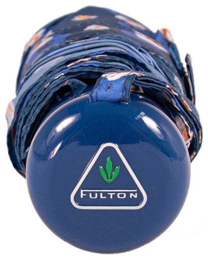 Зонт женский Fulton Soho-2 L859 Shadow Bloom (Механика, синий с цветочным принтом) 94872 modnotak фото №9